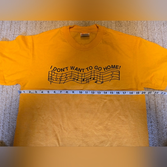 Musical Novelty Shirt I DON'T WANT TO GO HOME ADAM BARTHALT POLKAFAN Sze Medium. - Picture 5 of 15